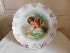 Plat art nouveau décor