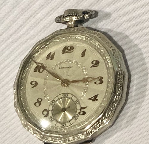 Longines antique pocket watch - longines,
