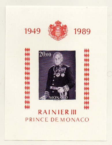 Monaco bloc 45b non - n°45b**,