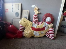 vintage ronald mcdonald plaque