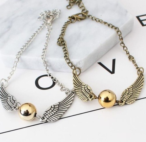Bracelet harry potter vif or - bracelet,