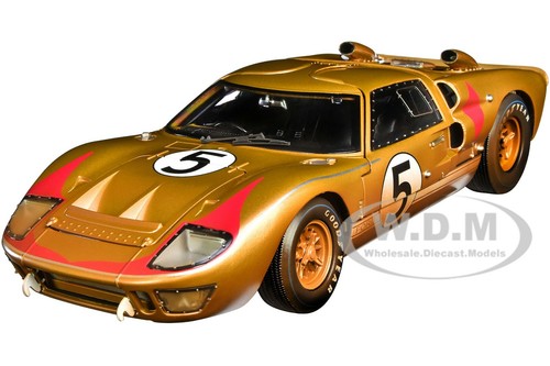 1966 ford 5 gold - 1966, gt-40