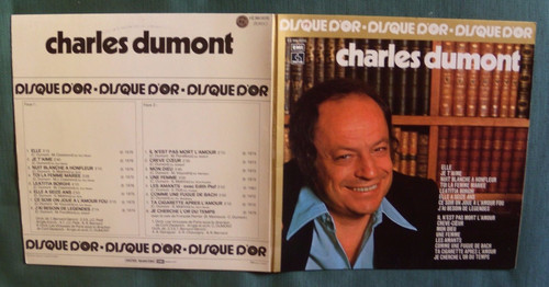 Charles dumont disque or - d'or,