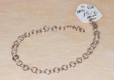 Bracelet en Argent Rhodié