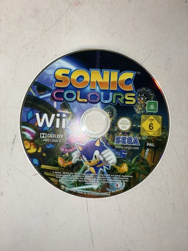 Sonic colours wii pal loose - sonic,