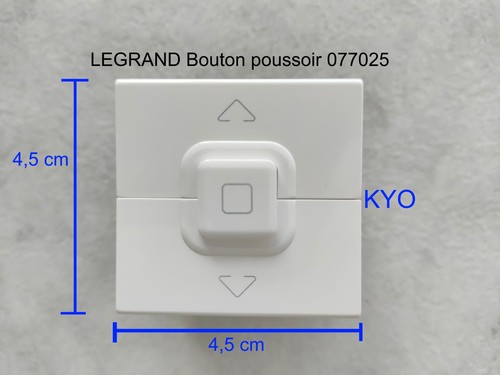 Legrand 077025 bouton - bouton, poussoir