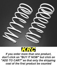 LOSA5454 - LOSI 8IGHT/T/2.0/2.0T FRONT WHITE SHOCK SPRINGS 5.3 LBS (HARD) (2)