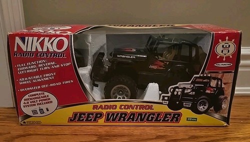 Vintage nikko jeep wrangler - nikko, rc