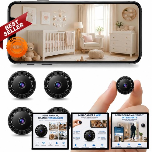 Caméra sécurité wifi hd - de,