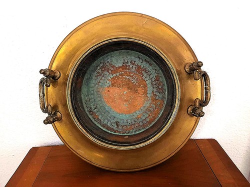 Brasero marocain cuivre - brasero,