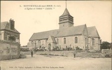 CPA  SOTTEVILLE SUR MER EGLISE