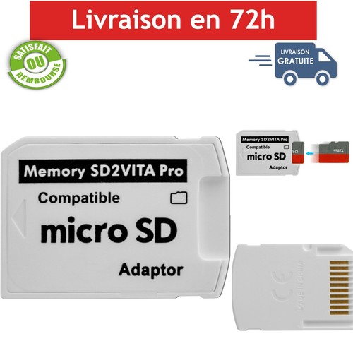 Adaptateur sd2vita pour - adaptateur,