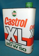 Ancien bidon huile vide - 2l,