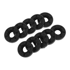 Joint TC Double Lèvre 8x20x5mm NBR Noir 10 Pcs pour arbre rotatif