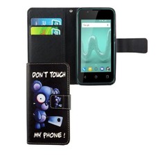 Étui pour Téléphone Portable de Protection Wiko Sunny 2 Pochette Portefeuille