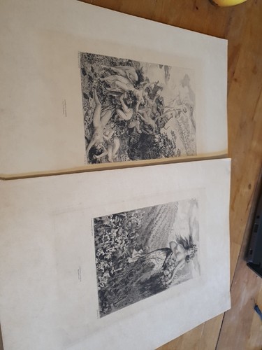 Lot gravures eugène decisy - lot,