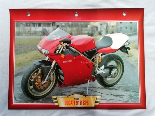 Ducati 916 sps fiche - sps, moto
