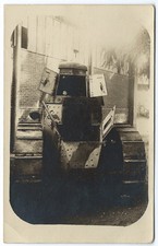Photo carte cpa char de - ,