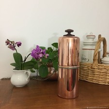 Thermos en cuivre ancien