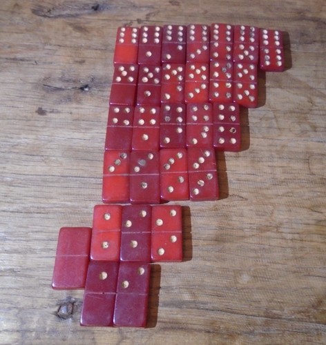 Ancien jeu petits dominos - ancien,