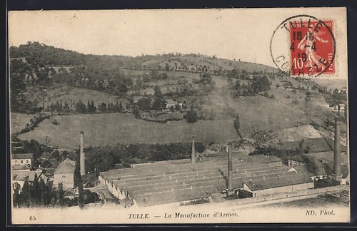 Cpa tulle manufacture - la,