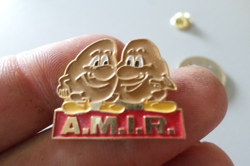 Pin broche badge amir - s,