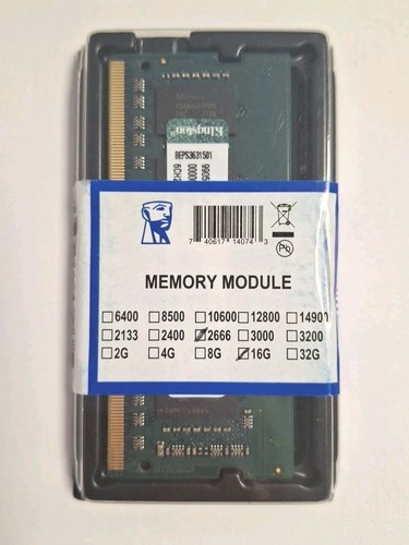 Kingston barrette ram - kingston, so