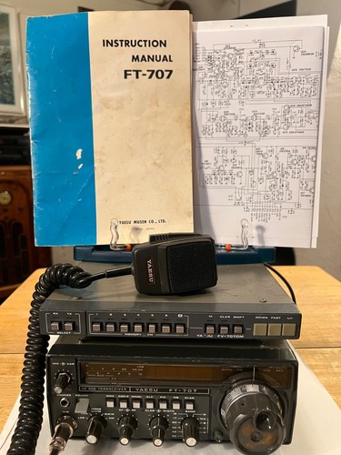 Yaesu 707 transceiver - hf, transceiver&