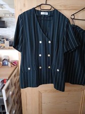 Tailleur Femme Taille 48 Manches Courtes