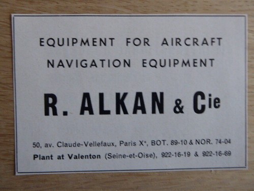 1961 pub alkan aircraft - 5/1961,