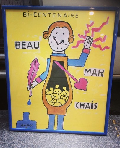 Affiche beaumarchais - affiche, “beaumarchais”
