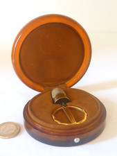 RARE COFFRET À COUTURE ANCIEN