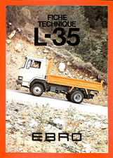 EBRO / FICHE TECHNIQUE / L - 35