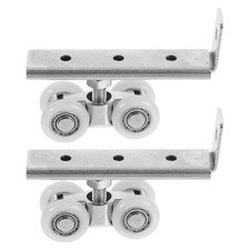  2 Pcs Roue Placard Coulissant