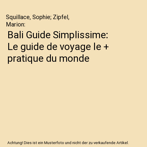 Bali guide simplissime le - simplissime:,