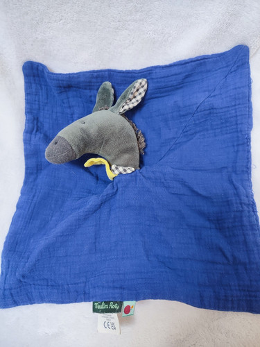 Doudou plat lange ane gris - ane,