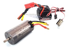 Combo Brushless sans Balais Capteur Moteur 3674 2200KV ø5mm + Régulateur Esc
