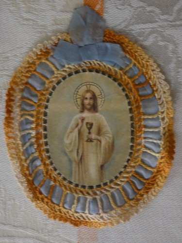 Image pieuse canivet dentelle