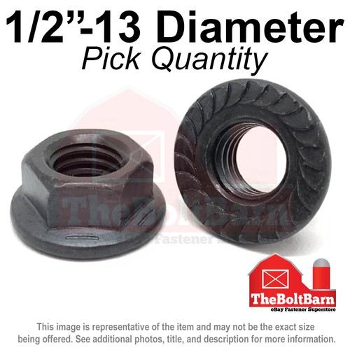 Grade 8 serrated - 1/2"-13,