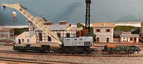 Fleischmann wagon grue avec - fleischmann-wagon,