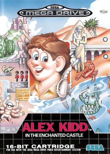 Alex kidd the enchanted - kidd, in