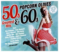Various Artists Popcorn Oldies: 50s & 60s Greatest Hits (CD)