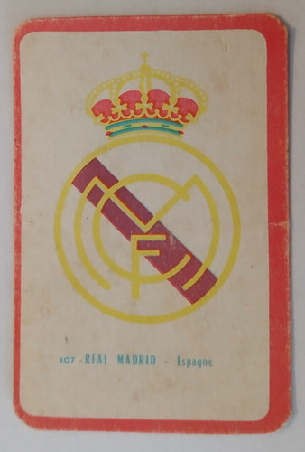 Rare 1961 real madrid 107 - 1961, #