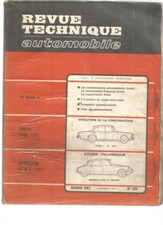 REVUE TECHNIQUE AUTOMOBILE N°250 - CITROEN ID 19 B 1967 - SIMCA 1300-1301