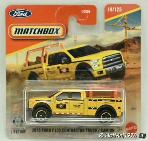 Matchbox ford f150 contractor - matchbox,