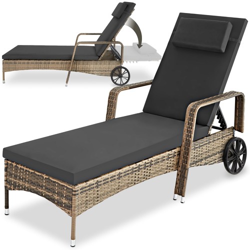 Tectake chaise longue bain - longue,