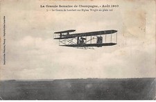 Aviation - n°81333 - La Grande Semaine de Champagne 1909 - Le Comte de Lamber