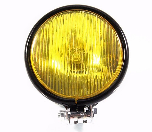 Ambre noir moto phare - 5,