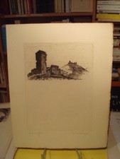 Paul Adrien BOUROUX Eau-forte