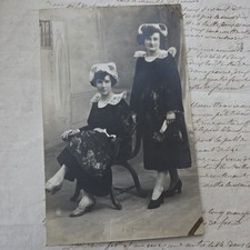 Carte Photo Ancienne Costume